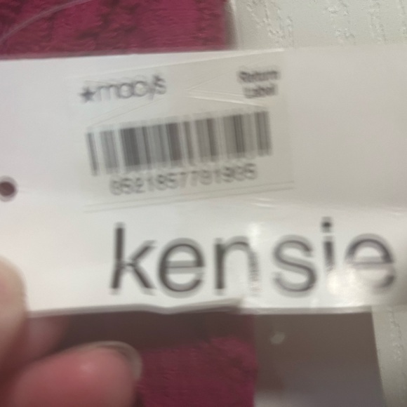 Kensie A-line dress in ultraberry - Picture 4 of 5